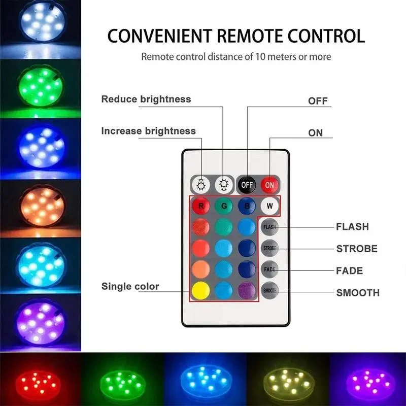 Havenholt Submersible LED Light with Remote Control