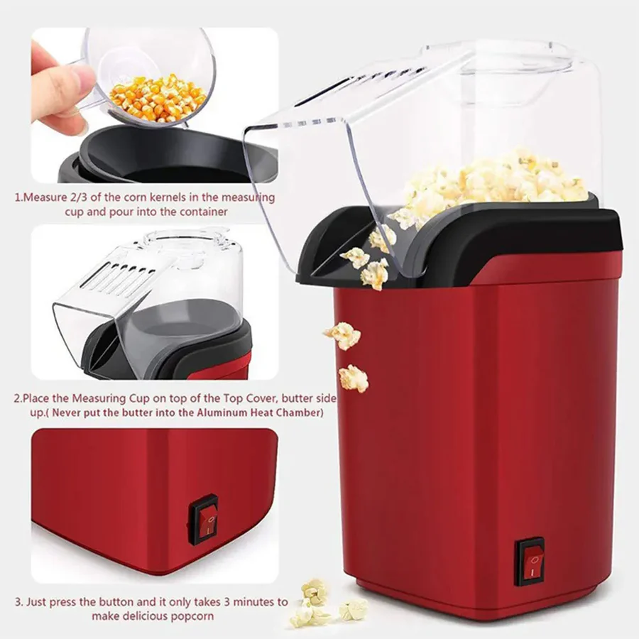 Automatic Popcorn Maker Machine