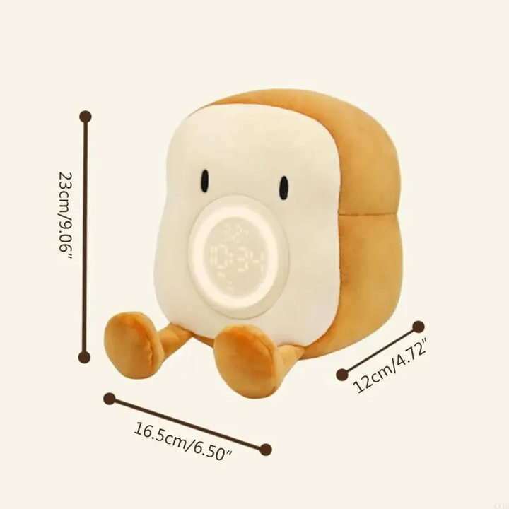Alarm Clock Plushie with Night Light