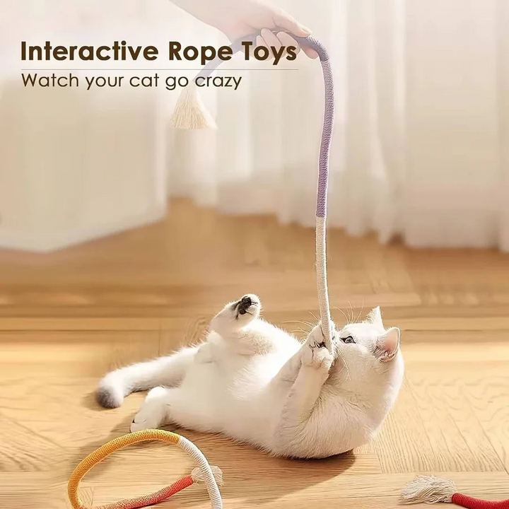 Havenholt Multi-Texture Rope Chew Toys for Cats