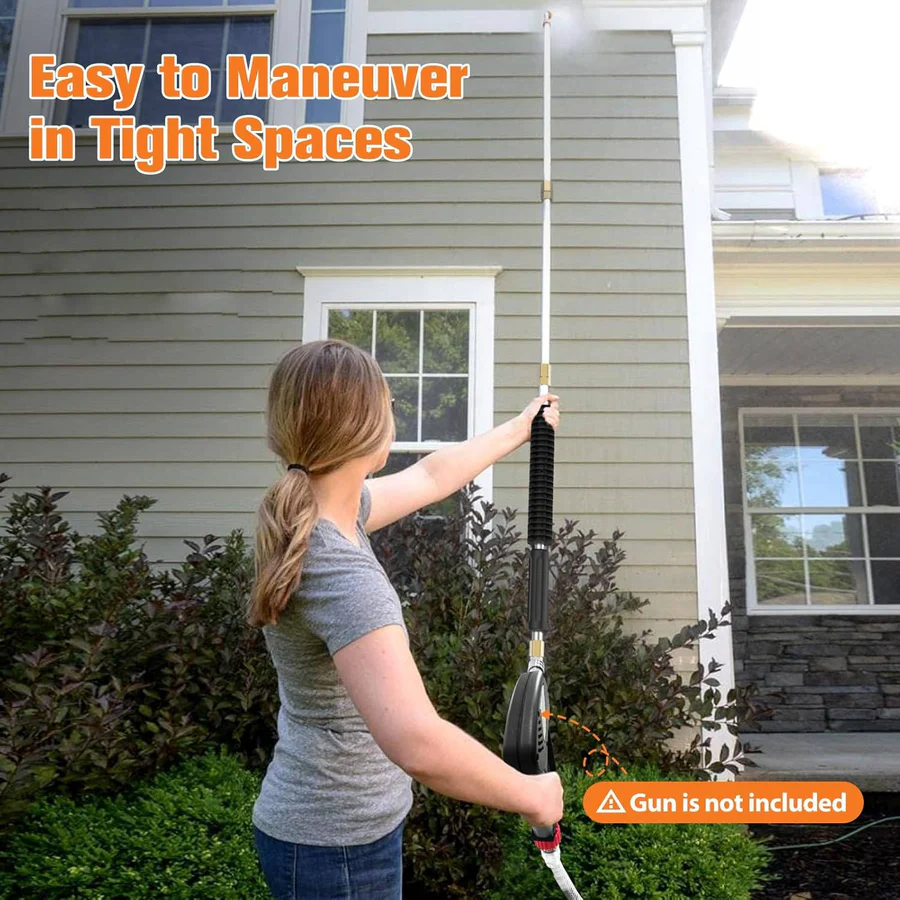 4000 PSI Telescoping Power Washer Extension Wand