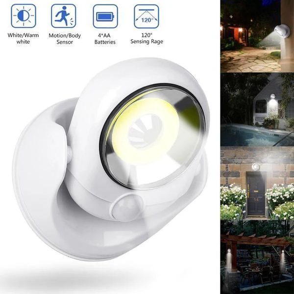 Motion Activated LED Lamp
