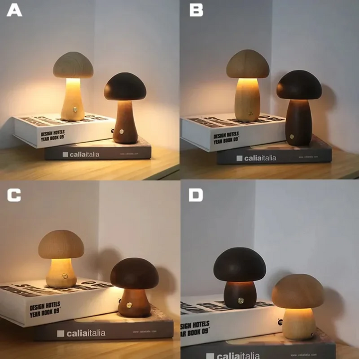 Havenholt Mushroom Night Light for Bedside