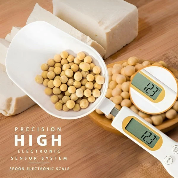 Spoon with Built in Digital Scale