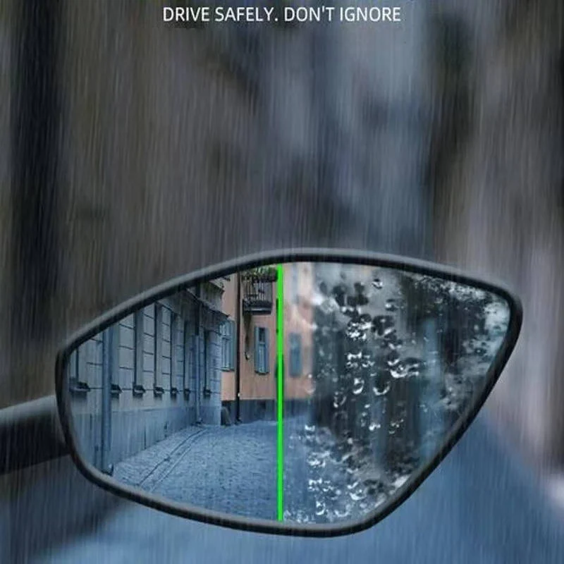 Windshield Water Repellent with Hydrophobic Glass Coating