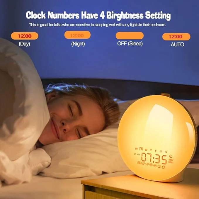 Havenholt Smart Wake Up Light with Nature Sounds