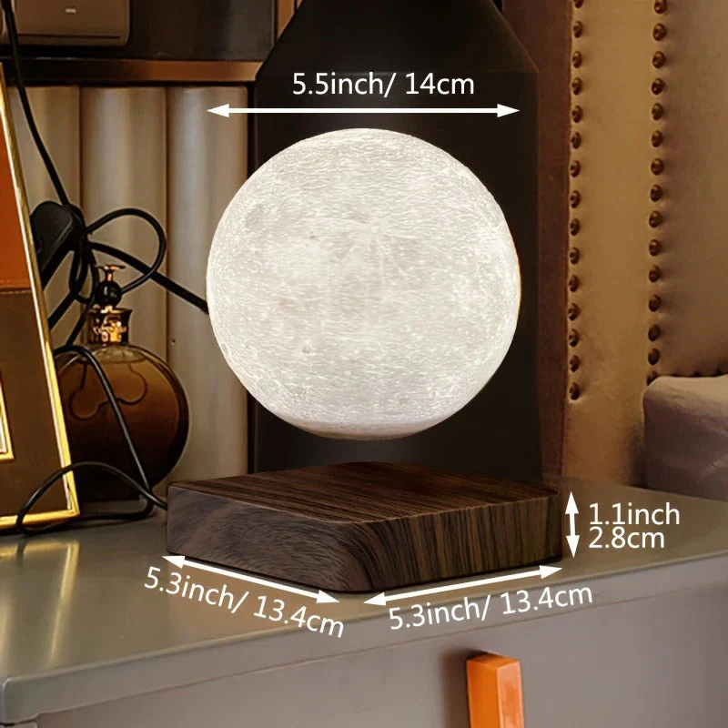 Havenholt Floating Moon Lamp with Magnetic Levitation