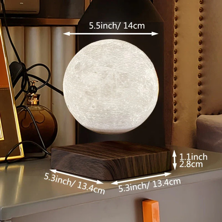 Havenholt Floating Moon Lamp with Magnetic Levitation