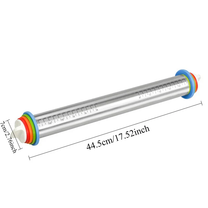 Havenholt Rolling Pin with Thickness Rings