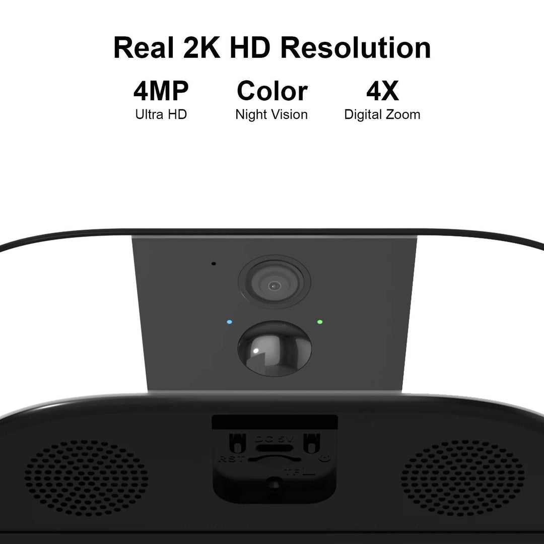 Havenholt 2K WiFi Floodlight Camera with Two-Way Audio