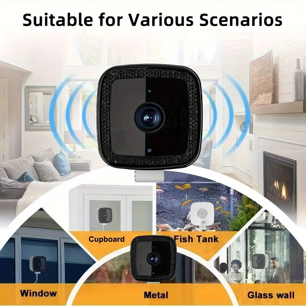 Havenholt 1080p WiFi Window Camera with Two-Way Audio
