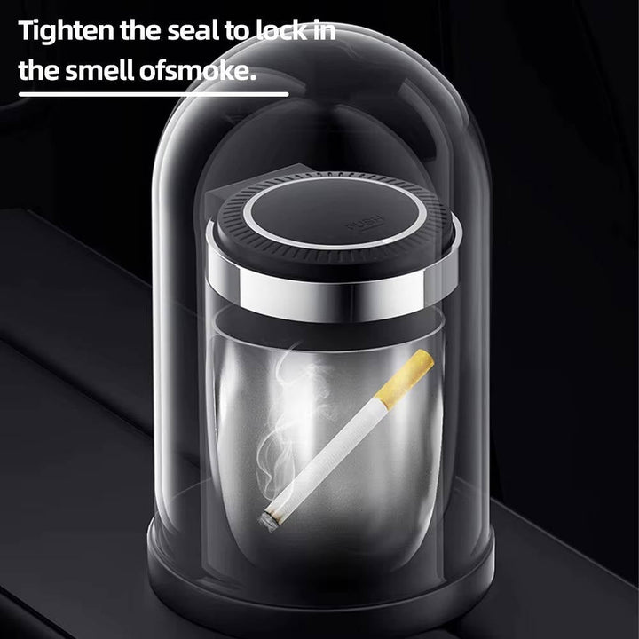 Havenholt Smokeless Car Ashtray with LED and Auto Lid