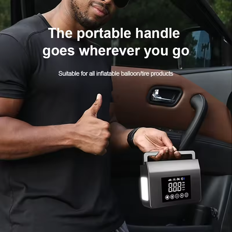 Havenholt Car Jump Starter with Tyre Inflator and Digital Screen