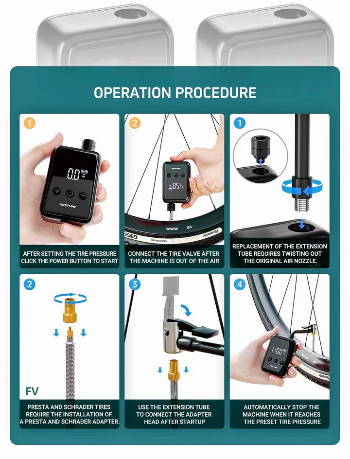 Havenholt Air Pump with Digital Gauge