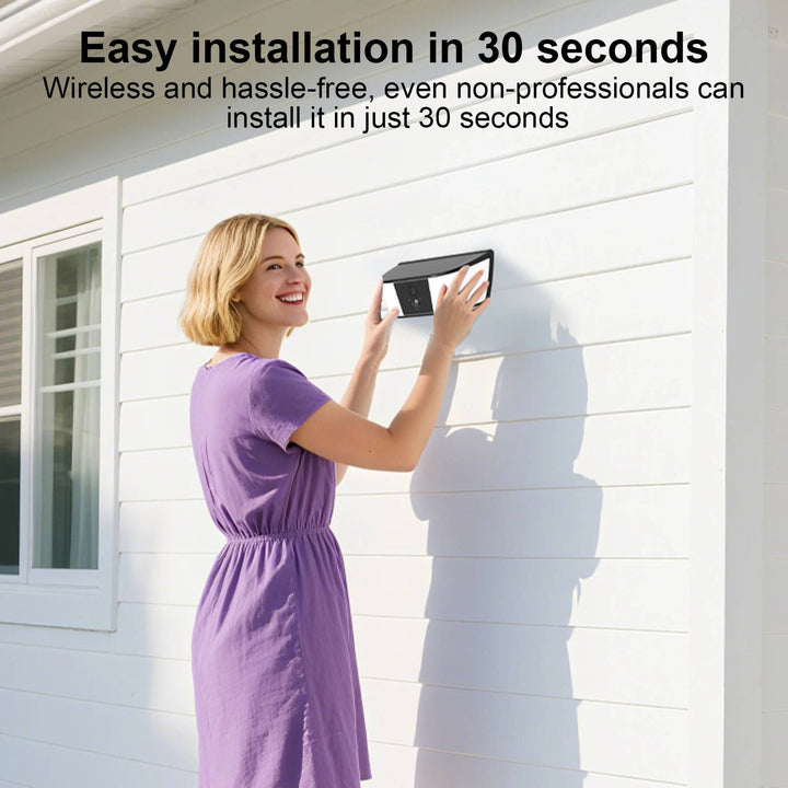 Havenholt 2K WiFi Floodlight Camera with Two-Way Audio