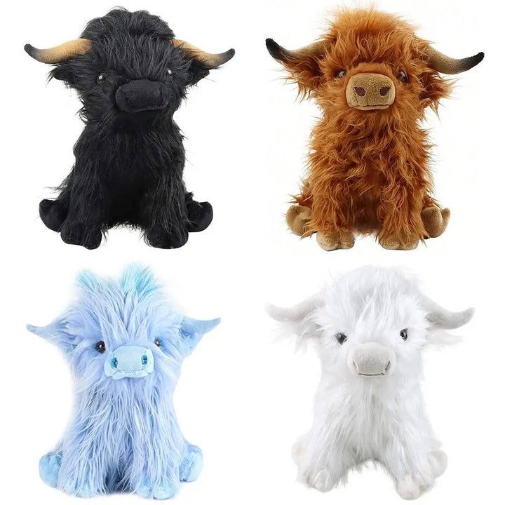 Havenholt Soft Highland Cow Plush Toy for Gifts and Decor