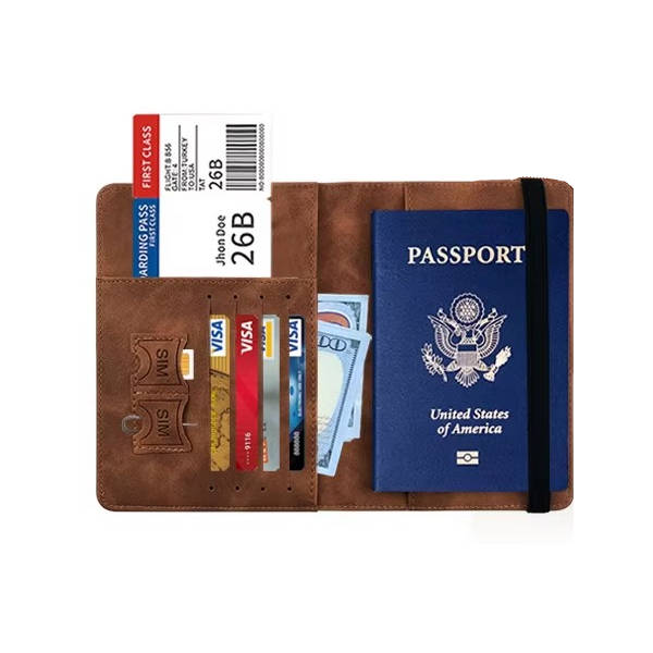 Havenholt Travel Passport Holder Wallet for Documents