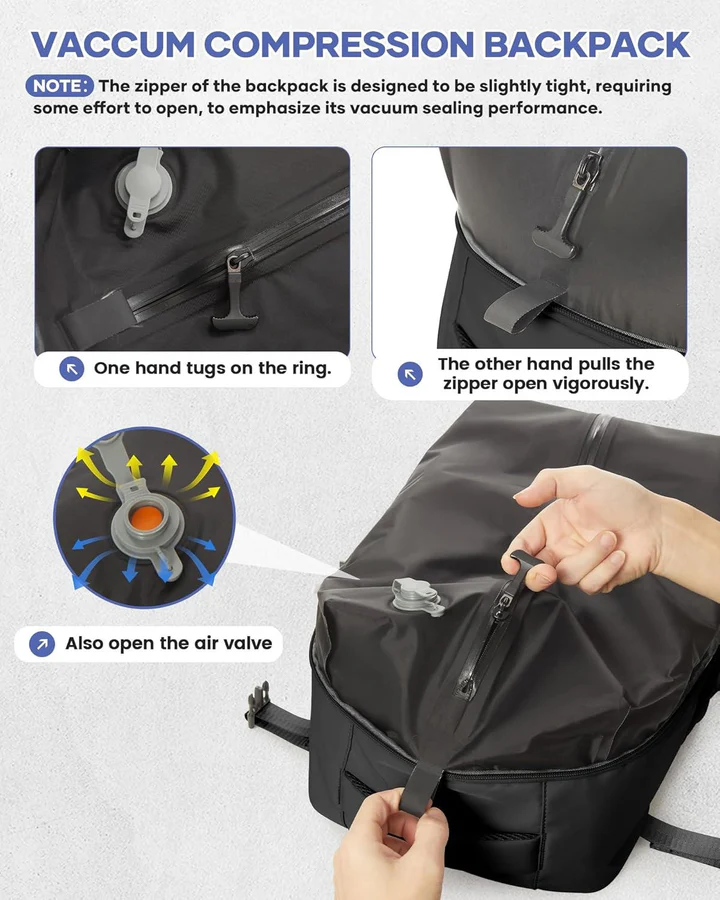 Water-Resistant Travel Backpack for 15.6in Devices