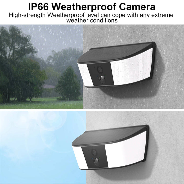 Havenholt 2K WiFi Floodlight Camera with Two-Way Audio