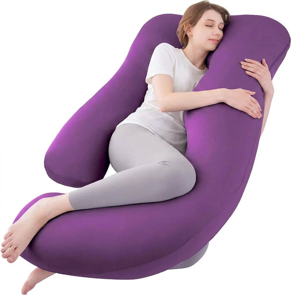 Havenholt Cooling U-Shaped Body Pillow with Removable Cover