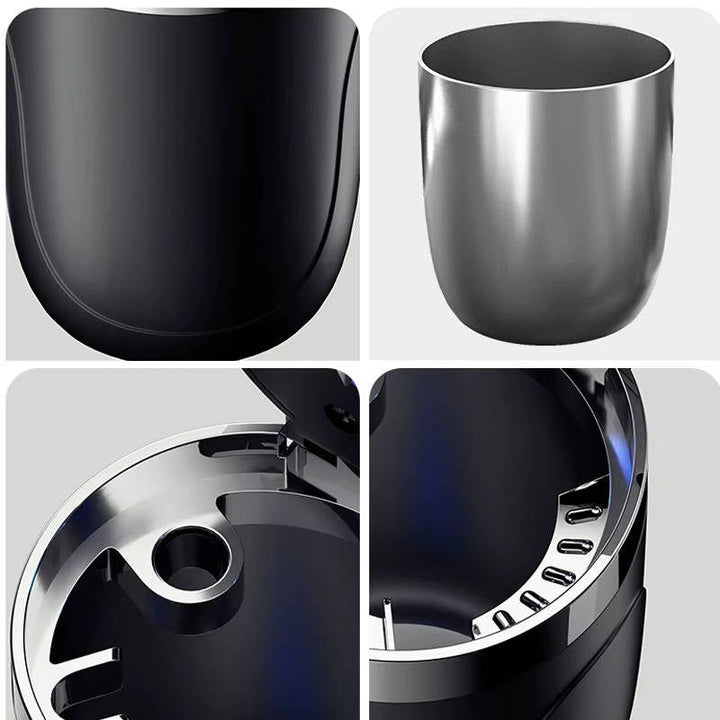 Havenholt Smokeless Car Ashtray with LED and Auto Lid