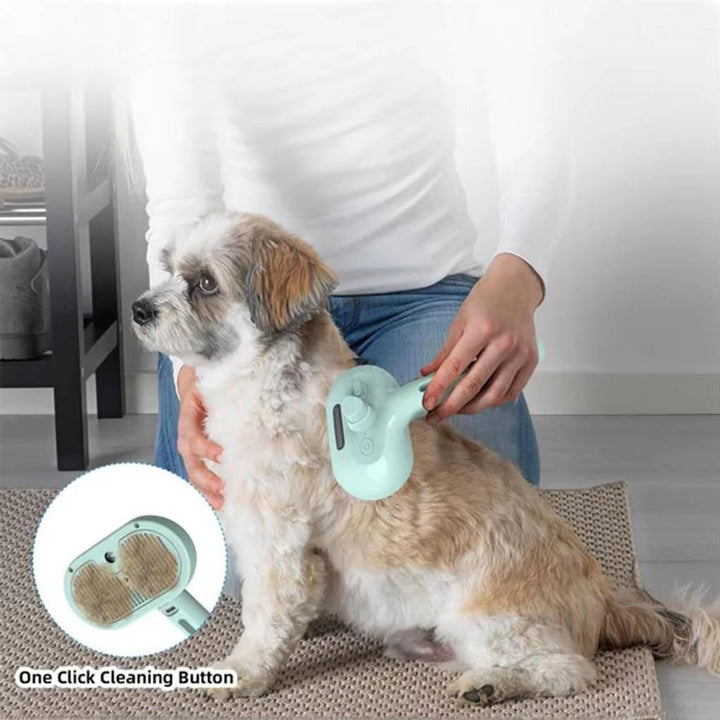Havenholt Self-Cleaning Steam Brush for Dogs and Cats