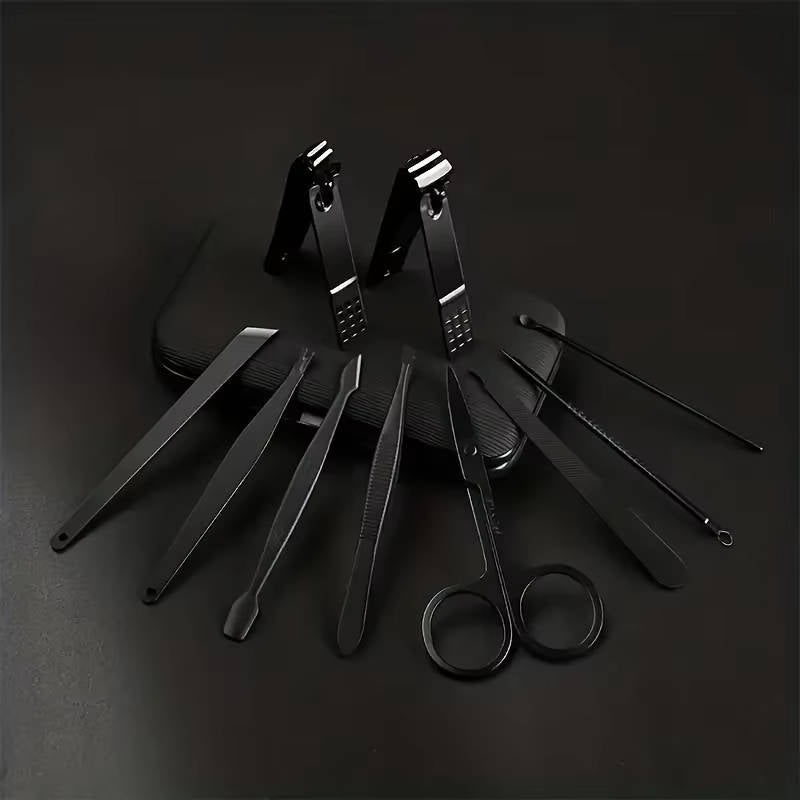 Havenholt 24-Piece Stainless Steel Manicure Set with Wallet