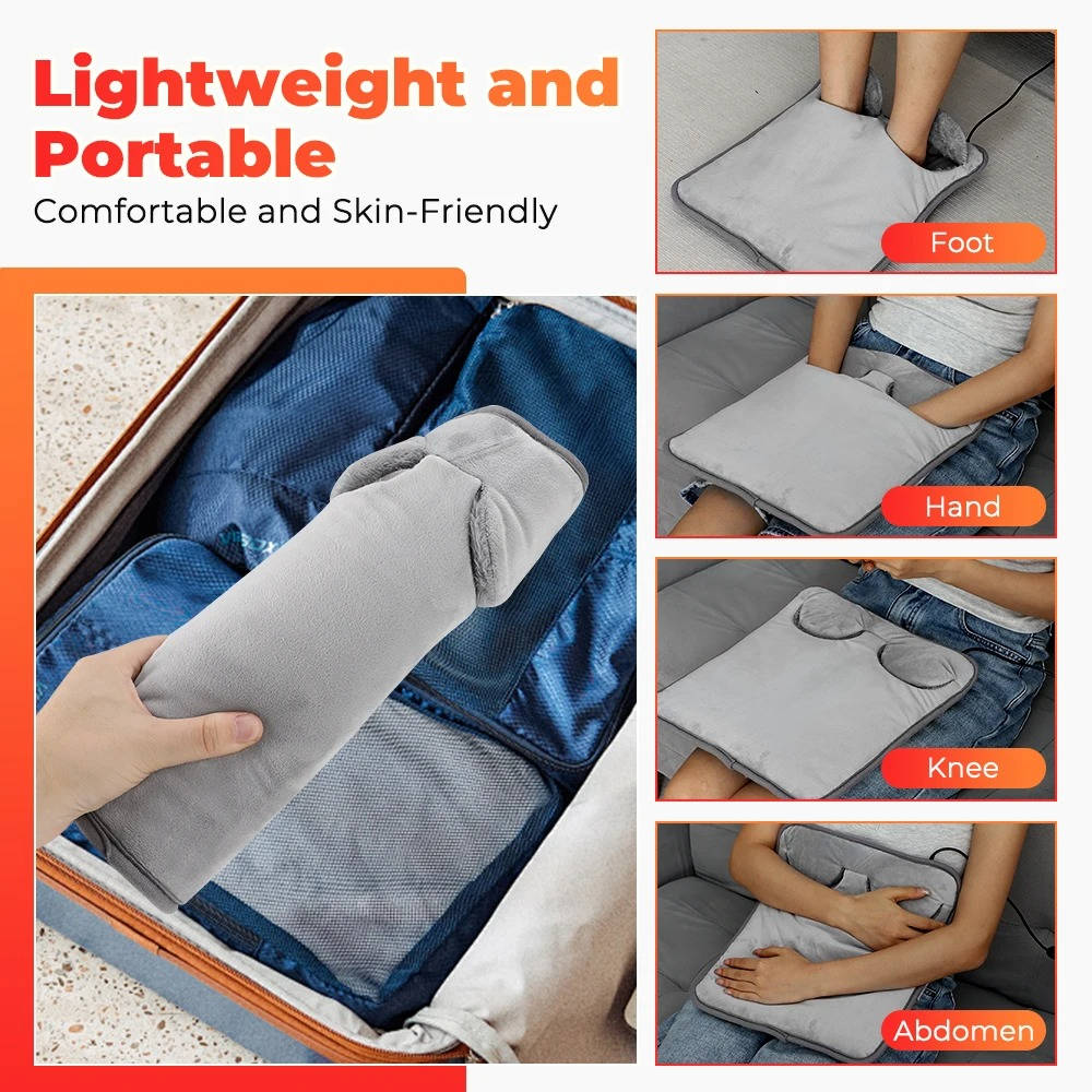 Havenholt Under-Desk Electric Foot Warmer Heating Pad