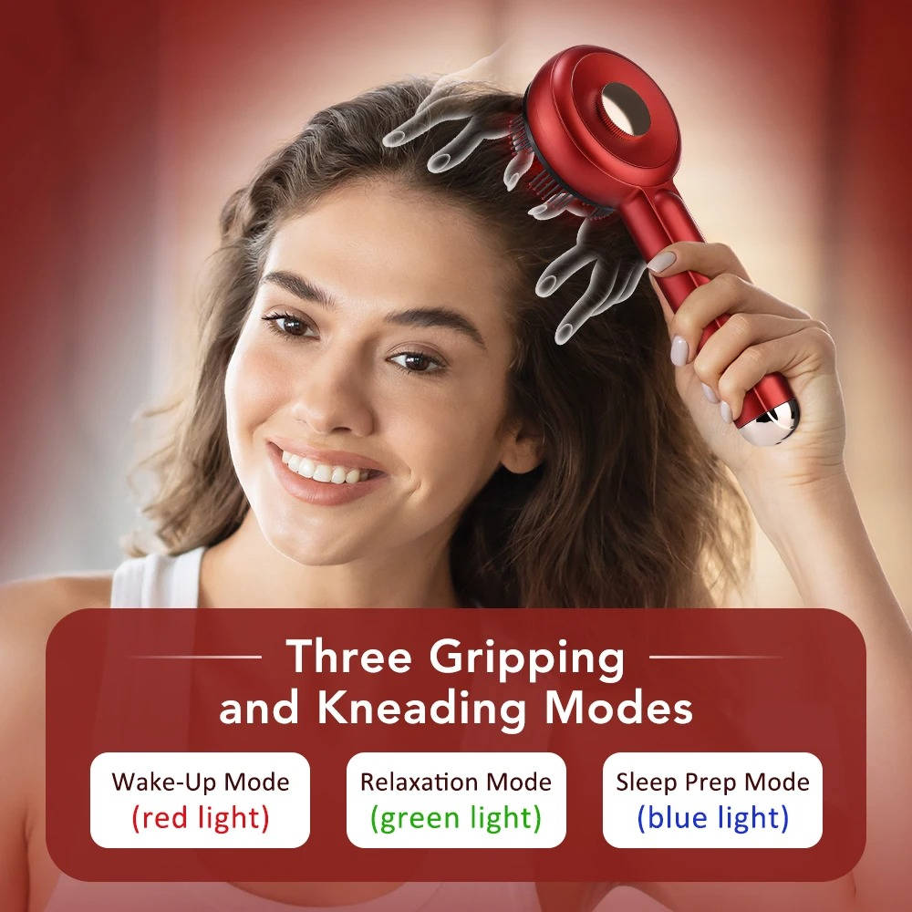Havenholt Red Light Scalp Massager Brush