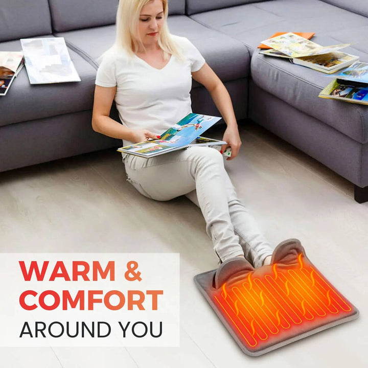 Havenholt Under-Desk Electric Foot Warmer Heating Pad
