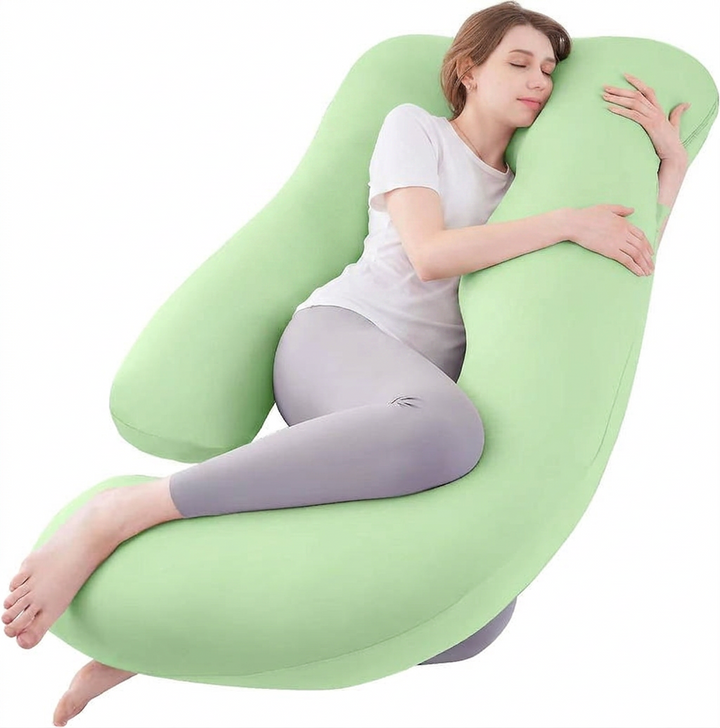 Havenholt Cooling U-Shaped Body Pillow with Removable Cover
