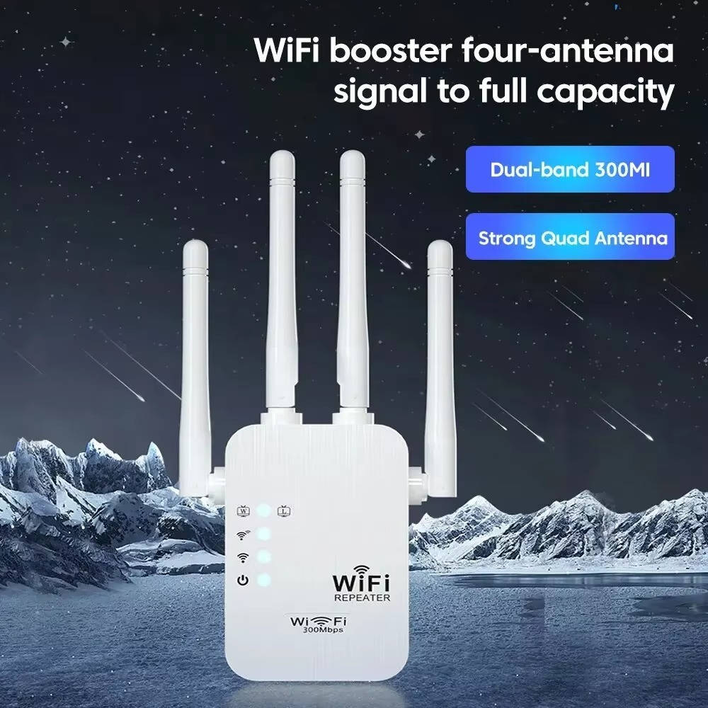 Havenholt Dual Band WiFi Booster with Ethernet Port