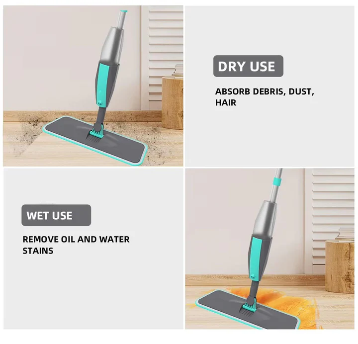 Microfiber Spray Mop for Hard Floors