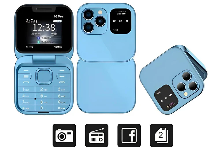 Foldable Dual SIM Phone