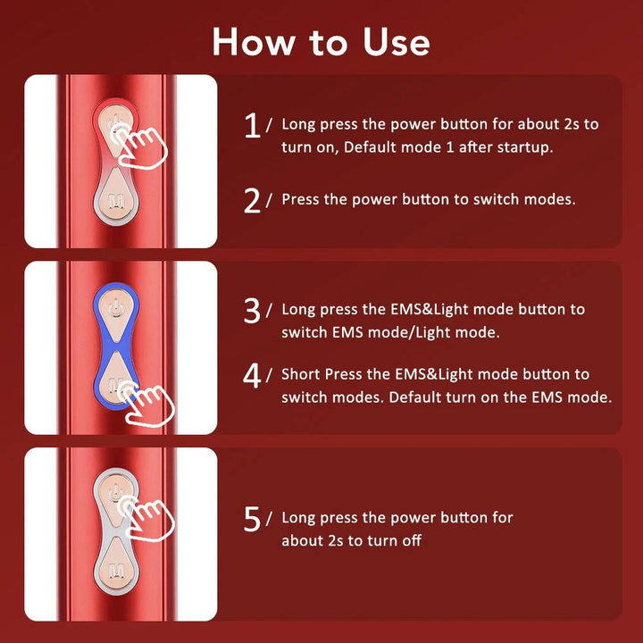 Havenholt Red Light Scalp Massager Brush
