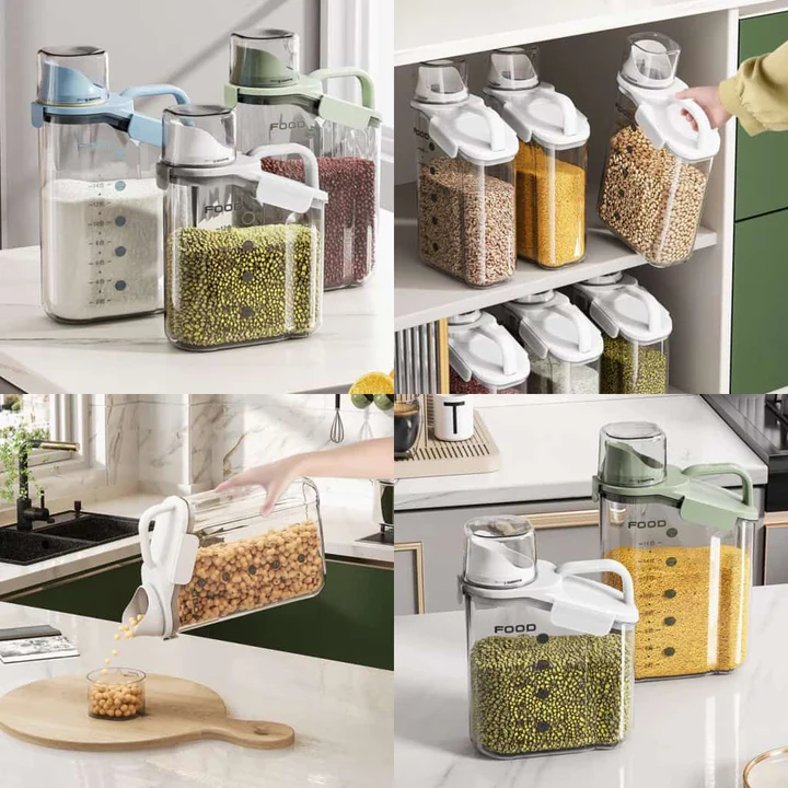 Havenholt Slim Airtight Cereal Storage Containers
