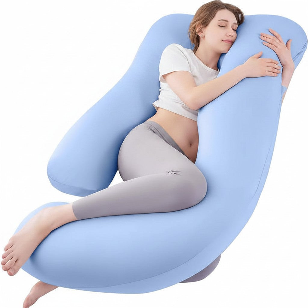 Havenholt Cooling U-Shaped Body Pillow with Removable Cover