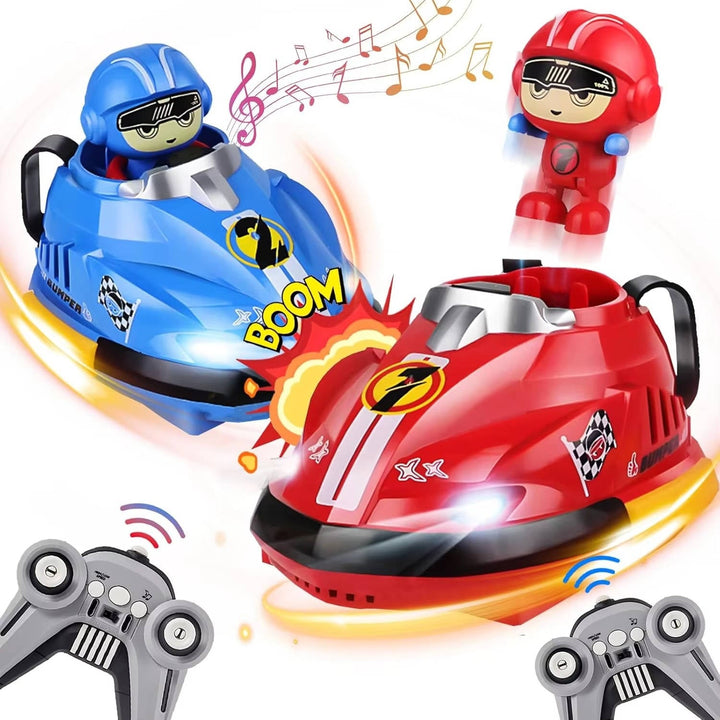 Havenholt RC Bumper Cars Twin Pack with Ejecting Drivers