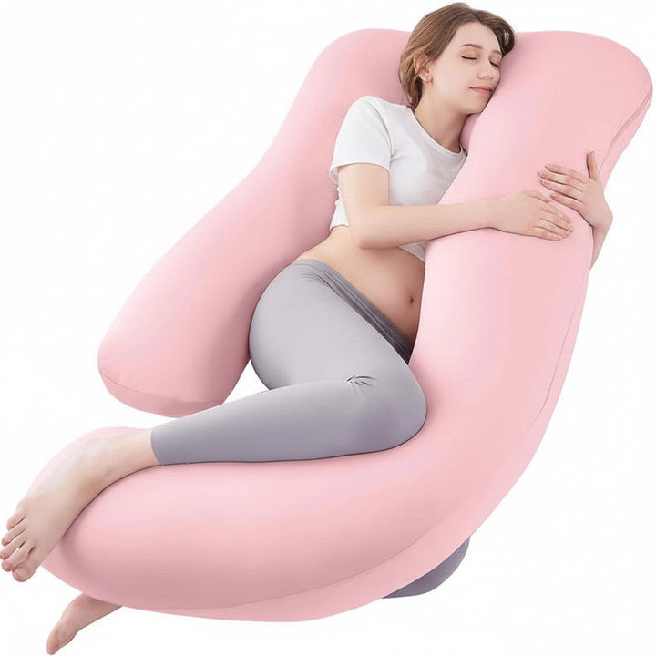Havenholt Cooling U-Shaped Body Pillow with Removable Cover