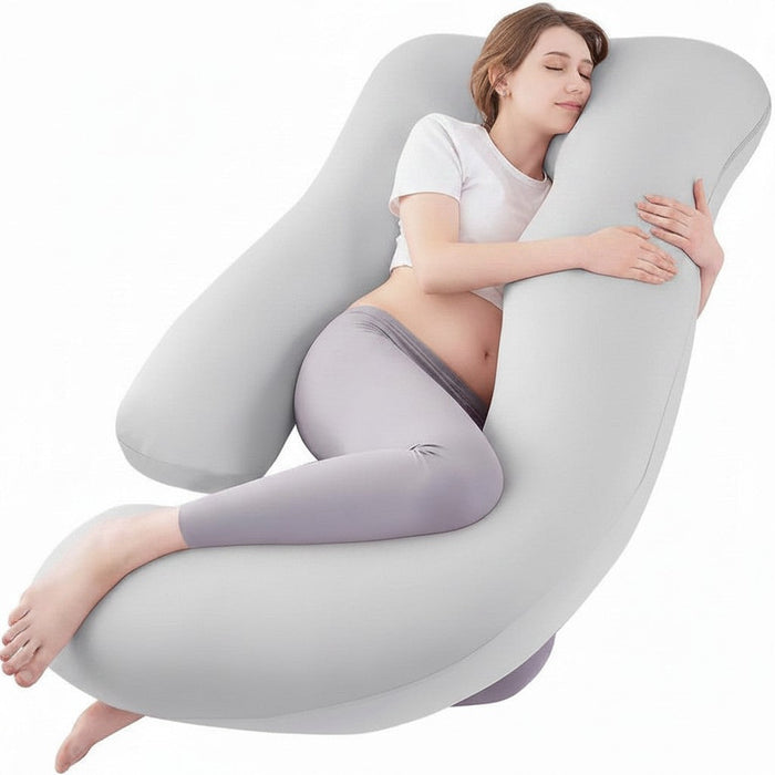 Havenholt Cooling U-Shaped Body Pillow with Removable Cover