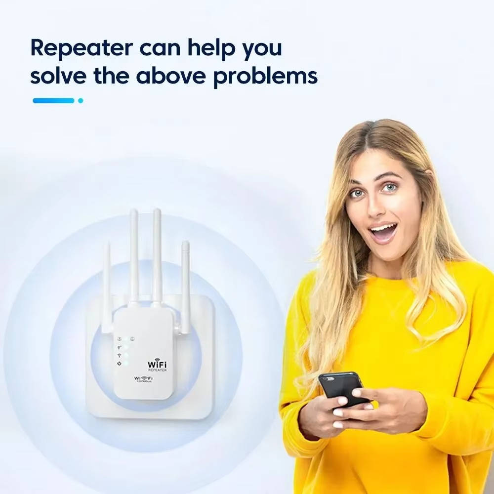 Havenholt Dual Band WiFi Booster with Ethernet Port