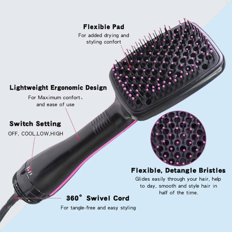 Havenholt Blow Dryer Brush with 3 Heat Settings