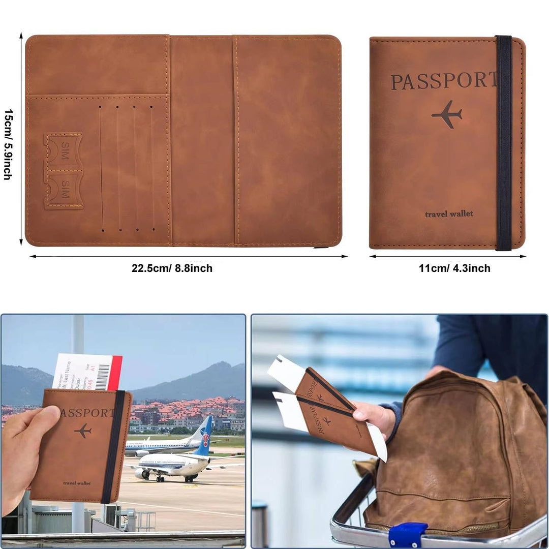 Havenholt Travel Passport Holder Wallet for Documents