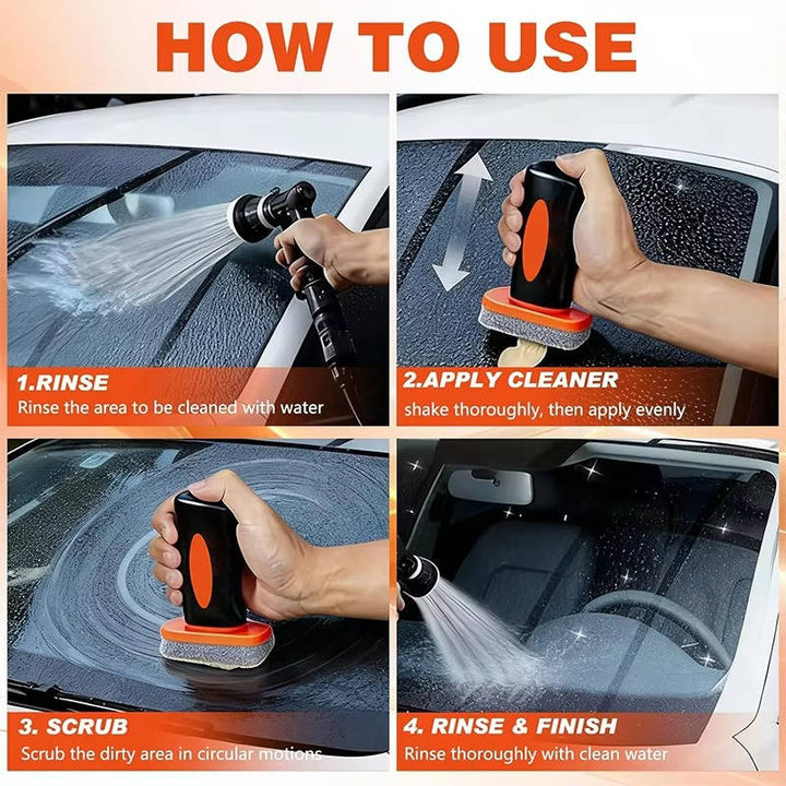 Havenholt Handheld Oil Film Remover for Windscreens