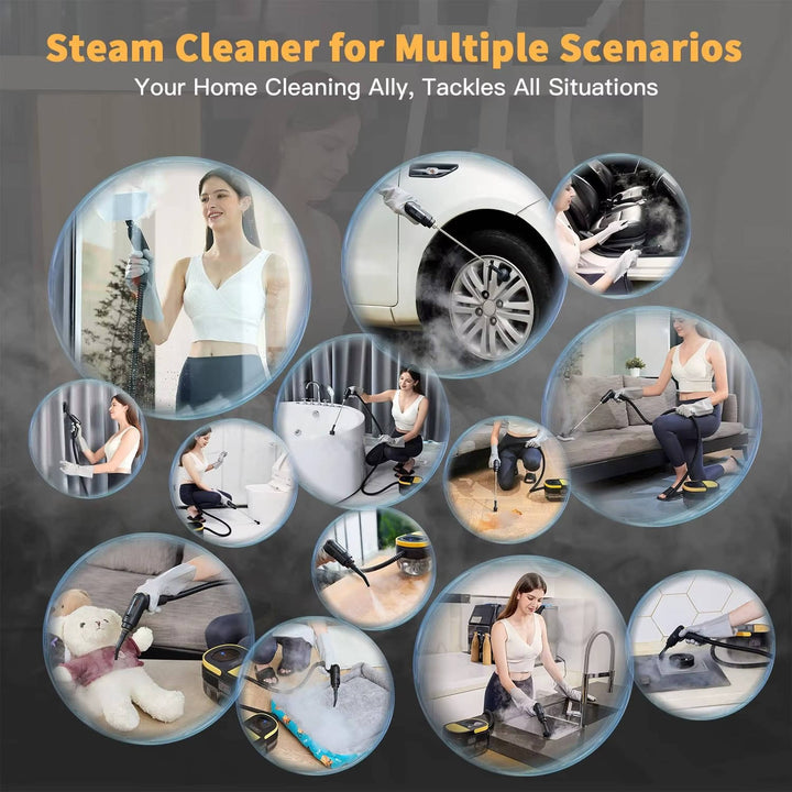 Havenholt Chemical-Free Portable Steam Cleaner for Grout and Tiles
