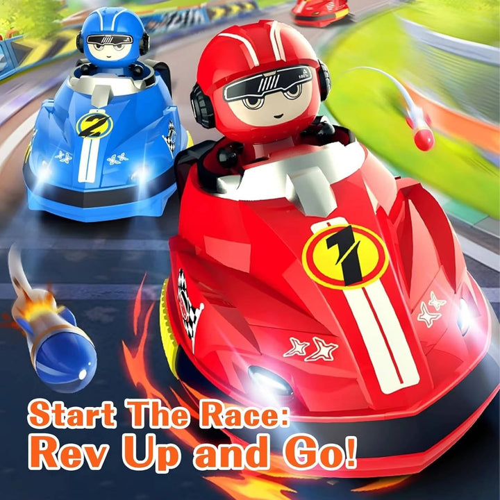 Havenholt RC Bumper Cars Twin Pack with Ejecting Drivers