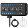 Guitar Plug In Headphone Amp Mini Portable Amplifier for Acoustic Bass Practice