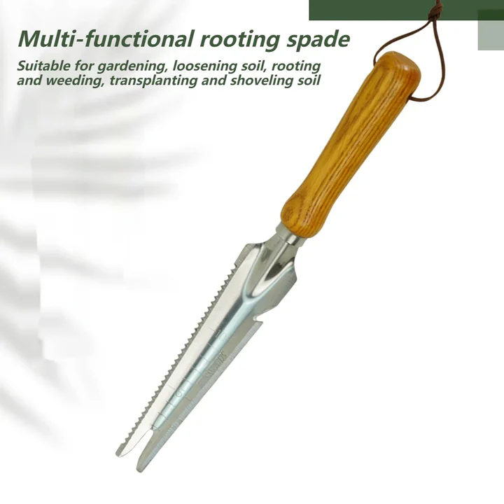 5-in-1 Stainless Steel Weed Puller Tool