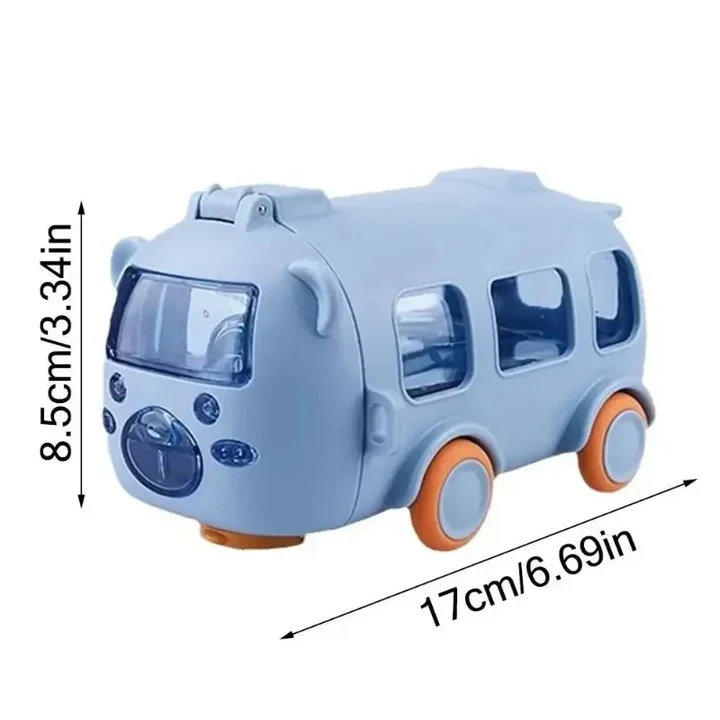 Cartoon Toy Bus Water Bottle