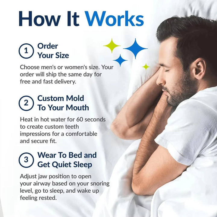 Havenholt Mouldable Anti-Snoring Mouthpiece with Adjustable Fit